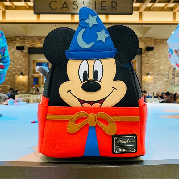 Disney Loungefly Ink and Paint Sorcerer Mickey - Picture 8 of 8